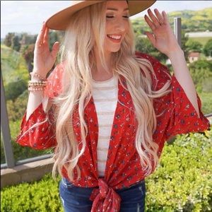 Tie Wrap Kimono